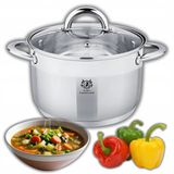 Karl Hausmann RVS Pan 1.3L met Glazen Deksel