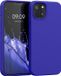 kwmobile telefoonhoesje geschikt voor Apple iPhone 13 - Hoesje met siliconen coating - Smartphone case in Baltisch blauw