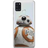 ERT GROUP mobiel telefoonhoesje voor Samsung A21s origineel en officieel erkend Star Wars patroon BB 8 002 optimaal aangepast aan de vorm van de mobiele telefoon, gedeeltelijk bedrukt