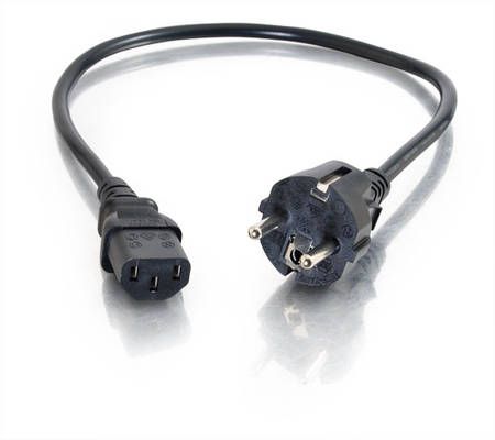 Cables To Go Universal Power Cord - 0.5m
