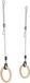 Exit Toys EXIT GetSet Speeltoestel Accessoire Houten Turnringen MB200 / MB300
