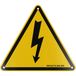KS-Tools 117.0178 Waarschuwingsbord flitser voor werkzaamheden aan hybride en elektrische voertuigen, aluminium