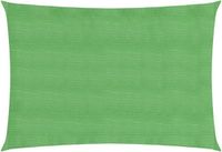 vidaXL Zonnezeil 160 g/m² 4x6 m HDPE lichtgroen