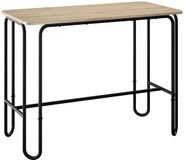 vidaXL Eettafel 100 x 50 x 75 cm Bewerkt hout Sonoma Eiken Rechthoekig