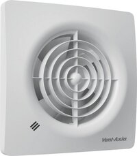 Vent-axia Supra 100HT badkamerventilator - timer & vochtsensor - 97 m3/h - Ø100mm