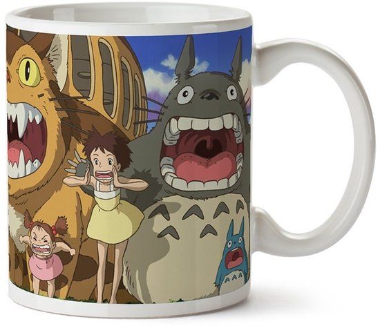 Semic STUDIO GHIBLI - Nekobus & Totoro - Beker