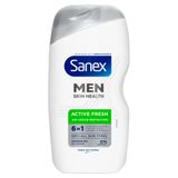 Sanex 3x Douchegel Men Skin Health Active Fresh 400 ml