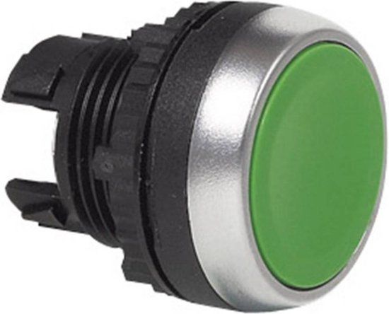 SELECT GOLD BACO L21AA01 Druktoets Kunststof frontring, Verchroomd Rood
