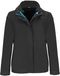 Pro-X Elements Agnes Functioneel damesjack Zwart Nylon Lange mouw Met capuchon Ritszakken Zijzakken Maat 46