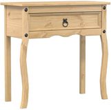 vidaXL Wandtafel Corona - Grenenhout - 73x35x73 cm