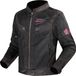 LS2 Garda Air veste textile moto femme, noir/rose, taille M