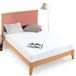 ZINUS Matras 140 x 190 cm - 20 cm hoogte - matras van traagschuim met ultra-verkoelende gel van groene thee - Oeko-Tex-gecertificeerd