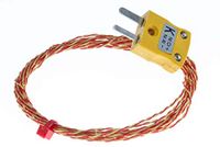 RS PRO Thermoelement type K, Ø 1/0.2mm x 2m → +250°C