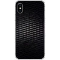 1001 coques Apple iPhone X/XS Dark Metal Bedrukt Siliconen Hoesje