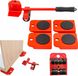 Rouleaux pour le transport et le déplacement de meubles kit complet avec une capacité de levage de 150 kg
