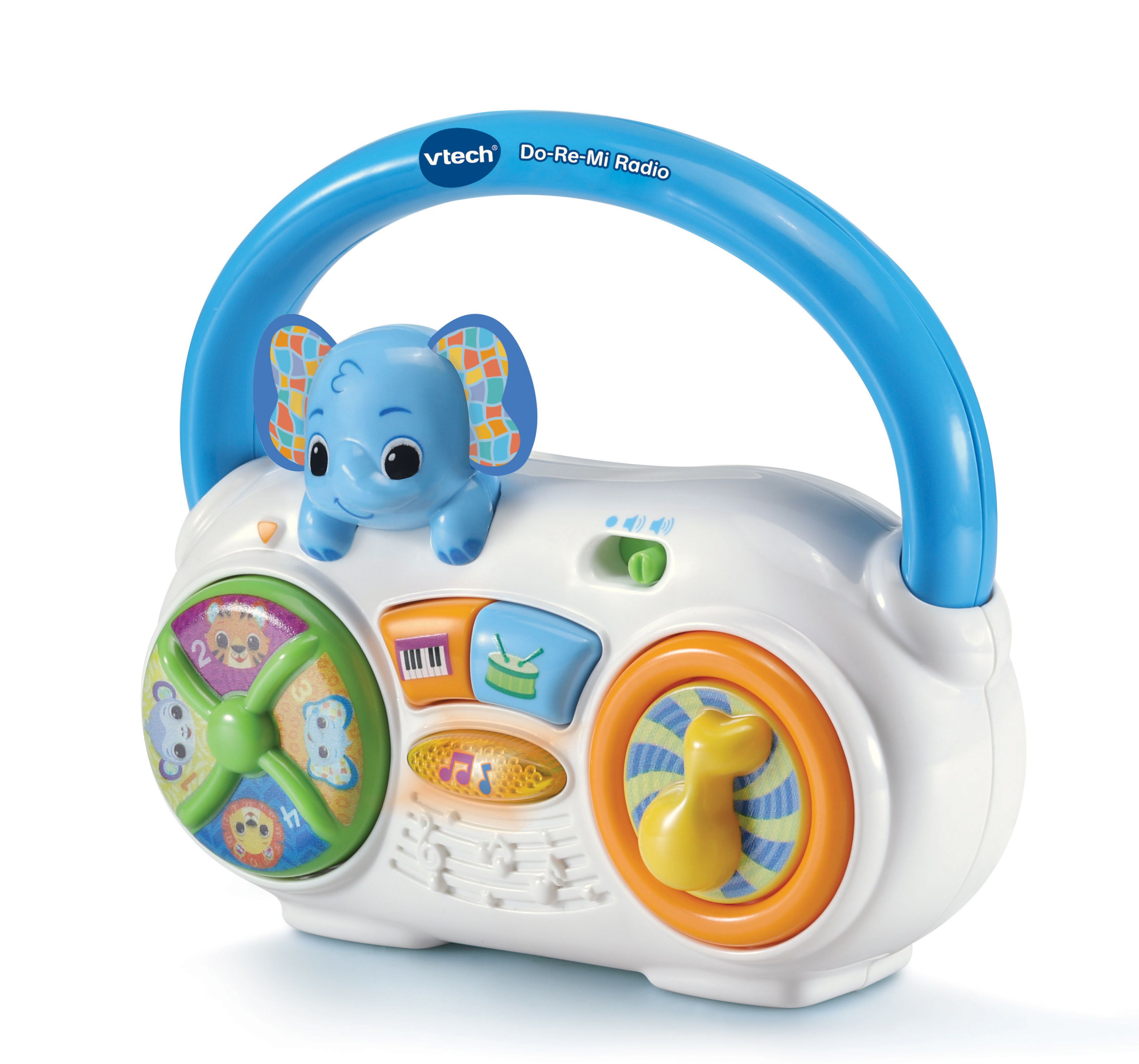 VTech Baby Do-Re-Mi Radio - Interactief Muziek Speelgoed voor Baby's en Peuters - Meerkleurig