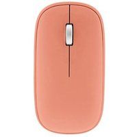 T'nB iClick DUAL CONNECT - Muis - 3 knoppen - draadloos - 2.4 GHz, Bluetooth - USB draadloze ontvanger - rood - hangdoos