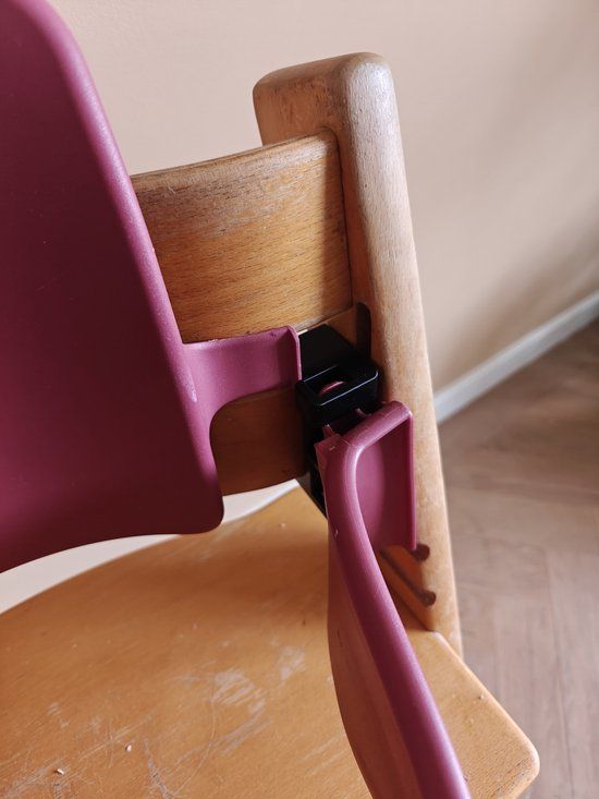 Merkloos / Sans marque Stokke Babyset adapter voor oud model Tripp Trapp stoel (Geproduceerd voor 2003) - Zwart
