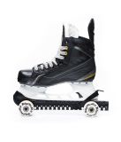 Rollergard Schaatsbeschermers Met Wielen 2 Stuks Zwart
