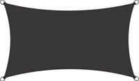 Sol Royal SolVision PS9 – Schaduwdoek Rechthoek 2x4m Antraciet – Waterafstotend – UV Bescherming
