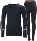 Helly Hansen Lifa Merino Midweight Lange Mouwen Basislaagset Blauw 9 Years Kinderen