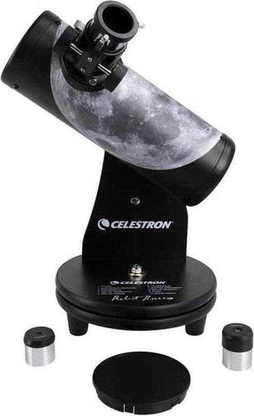 Celestron Firstscope 76 Signature Series Moon by Robert Reeves Telescope