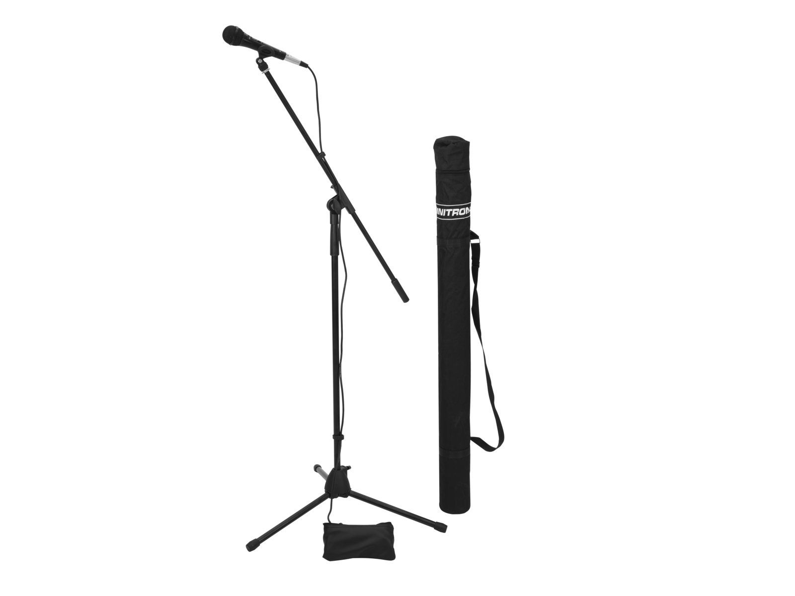 OMNITRONIC CMK-10 Microphone Kit - Black - Cardioid - Dynamic - Wired