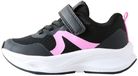 Next - Meisjes - Sneakers met klittenbandsluiting en elastische veters - Zwart