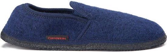 Giesswein Niederthal Blauwe Pantoffels - Unisex - Maat 39