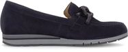 Gabor - Femme - Mocassins - Bleu foncé - Daim - Taille 42