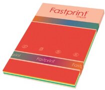 Fastprint Kopieerpapier a4 160gr 10kleuren x5vel