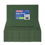 Faithfull AHPGREEN Algemeen Doel Hand Pad 230 x 150mm - Groen (Pack van 10)