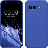 kwmobile hoesje geschikt voor Google Pixel 9a - Hoesje voor smartphone - Precisie camera uitsnede - In Baltisch blauw