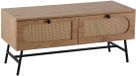 Ervesto Tv-Meubel Lowboard 100x45x40 Cm - Eiken Decor Bruin