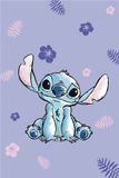 Lilo en Stitch Fleece plaid 100 x 150 cm paars