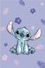 Lilo en Stitch Fleece plaid 100 x 150 cm paars