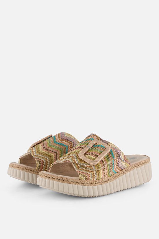 Rieker Slipper multicolor Syntetisch - Maat 41