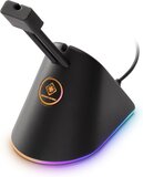 Deltaco GAM-044-RGB Muis Bungee - USB-C - RGB - Zwart - Gaming