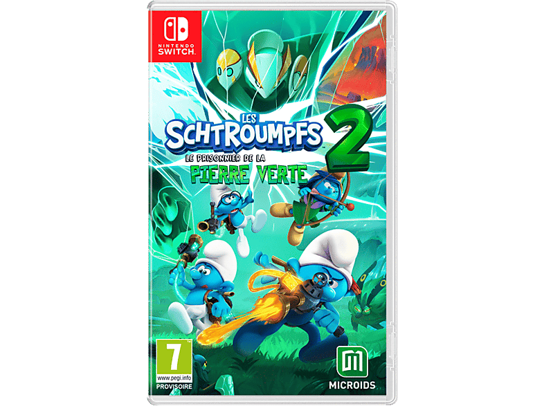 Games & Software Les Schtroumpfs 2: Le Prisonnier De La Pierre Verte Fr/uk Switch
