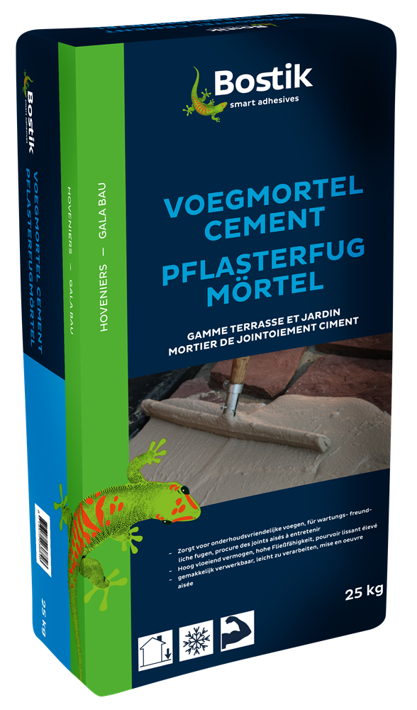 Bostik Voegmortel Cement | Antraciet | Zak 25 kg