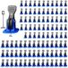Système de nivellement de carreaux - 2 mm - 100 pièces - Réutilisable - Bleu