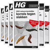 Merkloos / Sans marque HG X Natuurvriendelijke Korrels Tegen Slakken - 6 x 400 gr - Voordeelverpakking