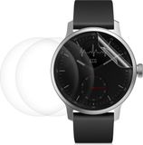 kwmobile 3x screenprotector geschikt voor Withings Scanwatch 42mm