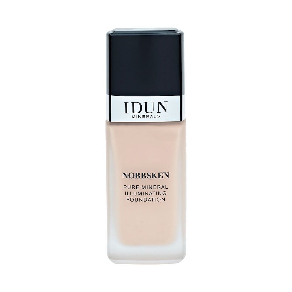 Idun Minerals Liquid Mineral Foundation Norrsken Jorunn