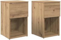 vidaXL Armoire-lit chêne artisanal 29 x 31,5 x 49 cm