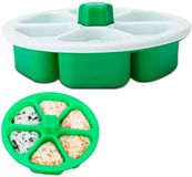TRANKIELO® – Forme à Onigiri Sushi 6-en-1 – Machine à Boules de Riz Triangulaire