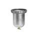 Riegler 101012-650/13 metalen container, incl. O-ring, voor speciale filters »standaard«, BG 4, 1 st