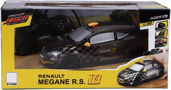 kool speed Renault - Radiografisch bestuurbare auto - 1:20-schaal Mégane R.S. N4
