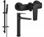 Mexen Lynx DQ72 set de douche, noir - 745914DQ72-70