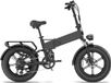 Qekud Fatbike électrique – 48V 13Ah accu, 250W motor, 25 km/h, pneus 20"x4.0", 7 vitesses Shimano – Noir